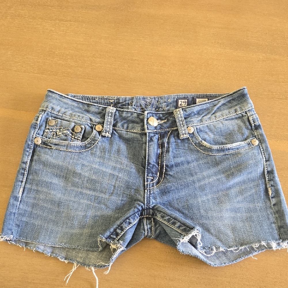 Miss MeDenim Blue Women Shorts Size 29